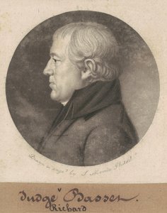 Richard Bassett by Charles B. J. Févret de Saint Mémin