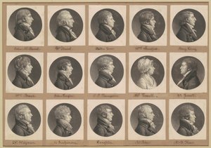 Saint-Mémin Collection of Portraits, Group 35 by Charles B. J. Févret de Saint Mémin
