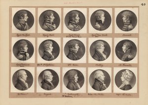 Saint-Mémin Collection of Portraits, Group 48 by Charles B. J. Févret de Saint Mémin