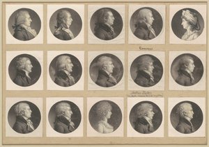 Saint-Mémin Collection of Portraits, Group 53 by Charles B. J. Févret de Saint Mémin