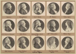 Saint-Mémin Collection of Portraits, Group 7 by Charles B. J. Févret de Saint Mémin
