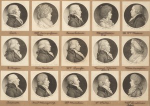 Saint-Mémin Collection of Portraits, Group 9