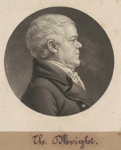Thomas Dwight by Charles B. J. Févret de Saint Mémin