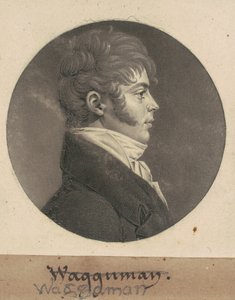 Thomas Ennalls Waggaman by Charles B. J. Févret de Saint Mémin