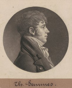 Thomas Semmes by Charles B. J. Févret de Saint Mémin