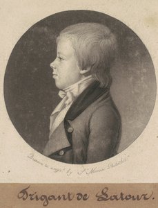 Trigant de la Tour by Charles B. J. Févret de Saint Mémin