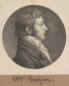William Gwynn by Charles B. J. Févret de Saint Mémin