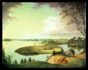 Delaware River, near Bordenton, New Jersey by Charles B. Lawrence