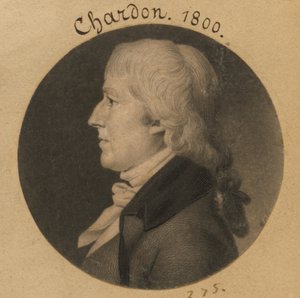 Anthony Chardon by Charles Balthazar Julien Févret de Saint-Mémin