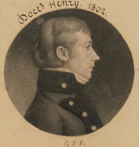 Isaac Henry by Charles Balthazar Julien Févret de Saint-Mémin