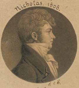 James Crenshaw Anthony by Charles Balthazar Julien Févret de Saint-Mémin