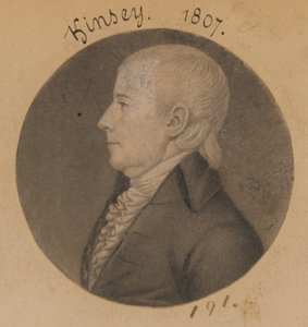 James Kinsey by Charles Balthazar Julien Févret de Saint-Mémin
