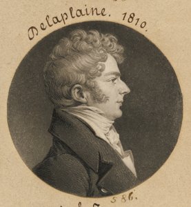 John F. Delaplaine by Charles Balthazar Julien Févret de Saint-Mémin