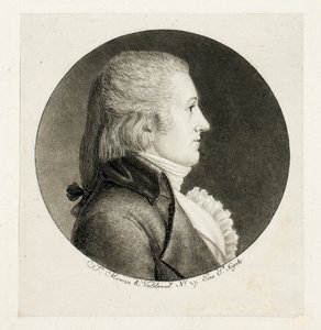 Profile Portrait, Blake by Charles Balthazar Julien Févret de Saint-Mémin