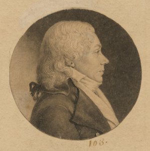 Unidentified Man by Charles Balthazar Julien Févret de Saint-Mémin