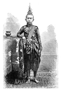 Cambojan, Eldest Son of Narodom, 1895 by Charles Barbant
