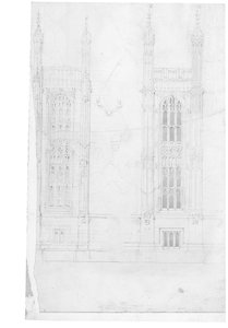 Drawing for the Houses of Parliament, c.1836-40