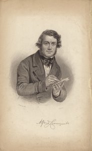 Alfred Crowquill, pseudonym of Alfred Henry Forrester by Charles Baugniet