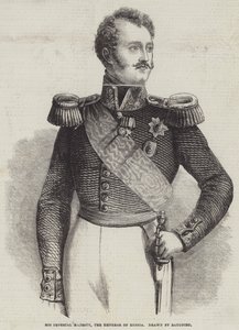 His Imperial Majesty, the Emperor of Russia by Charles Baugniet