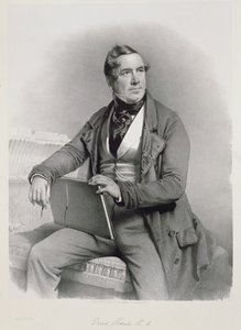 Portrait of David Roberts, frontispiece to Volume I of 