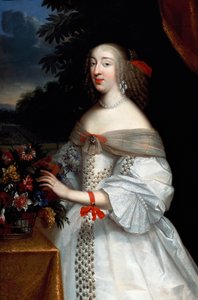 Portrait of Anne Marie Louise, Duchess of Orleans by Charles Beaubrun