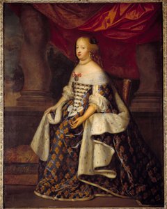 Portrait of Marie Therese of Austria, Queen of France by Charles Beaubrun