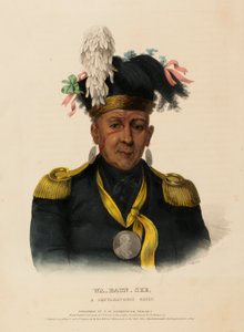 Wa-Baun-See, a Pottawatomie Chief, from History of the Indian Tribes of North America