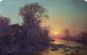 A Winter Sunset
