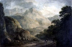 Landscape: A Rocky Stream with Wooded Banks, 19th Century
