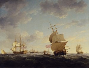 Shipping in the English Channel