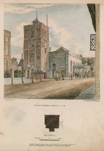 South west view of Wandsworth Church