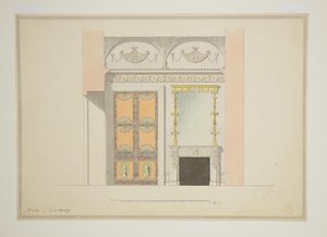 Design of the Cabinet Library by Charles Cameron