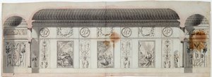 Interior design of the Catherine Palace, Tsarskoye Selo, Russia, 1780s by Charles Cameron