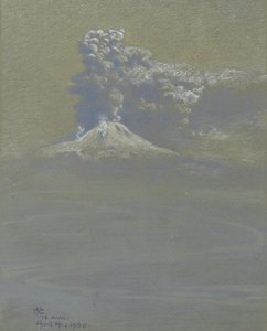 A Shower of Ashes Upon Ottaviano, April 14, 1906 by Charles Caryl Coleman
