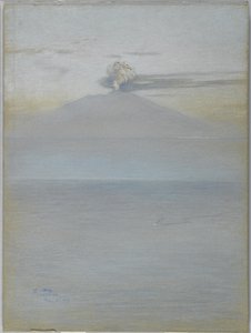 View of Vesuvius: Effect 11.25 am, 21st December 1913