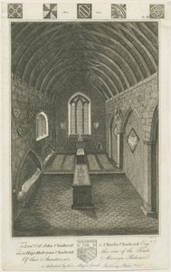 Mavesyn Ridware - Mortuary Chapel of the Mavesyns by Charles Chadwick