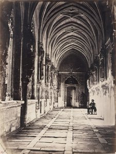 Cloisters of the Church of Saint John of the Kings, Toledo, Spain by Charles Clifford