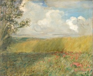 The cornfield, 1888-1909 by Charles Edward Conder