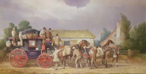 The Royal Mail Changing Teams by Charles Cooper Henderson