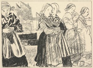 Breton Women by Charles Cottet