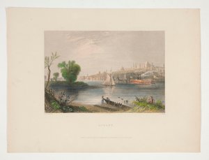 Albany, Illustration for Nathaniel Parker Willis by Charles Cousen