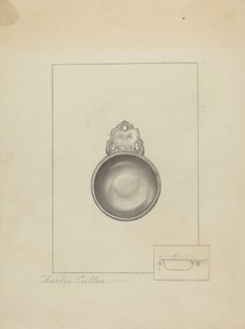 Pewter Porringer by Charles Cullen