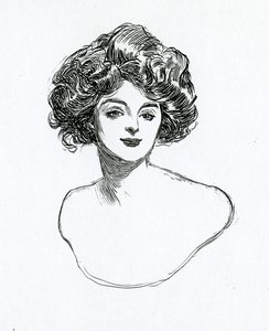 A Gibson Girl by Charles Dana Gibson