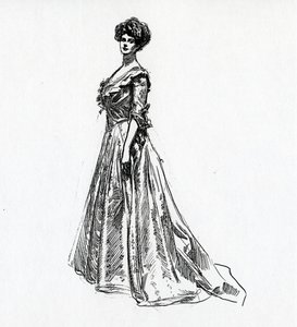 A Gibson Girl by Charles Dana Gibson