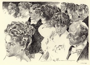 A First Night by Charles Dana Gibson
