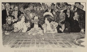 At Monte Carlo by Charles Dana Gibson
