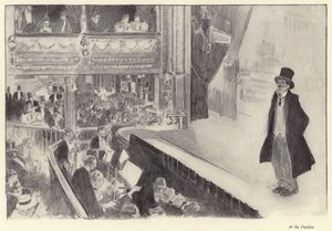 At the Pavilion by Charles Dana Gibson