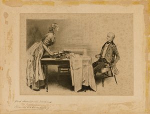 Dick Swiveller and the Marchioness, from "The Old Curiosity Shop" by Charles Dana Gibson