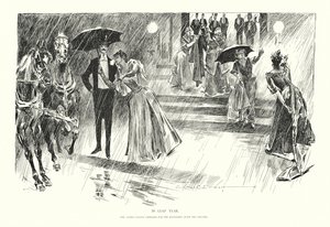 In Leap Year by Charles Dana Gibson