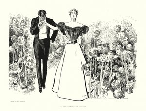 In the Garden of Youth by Charles Dana Gibson